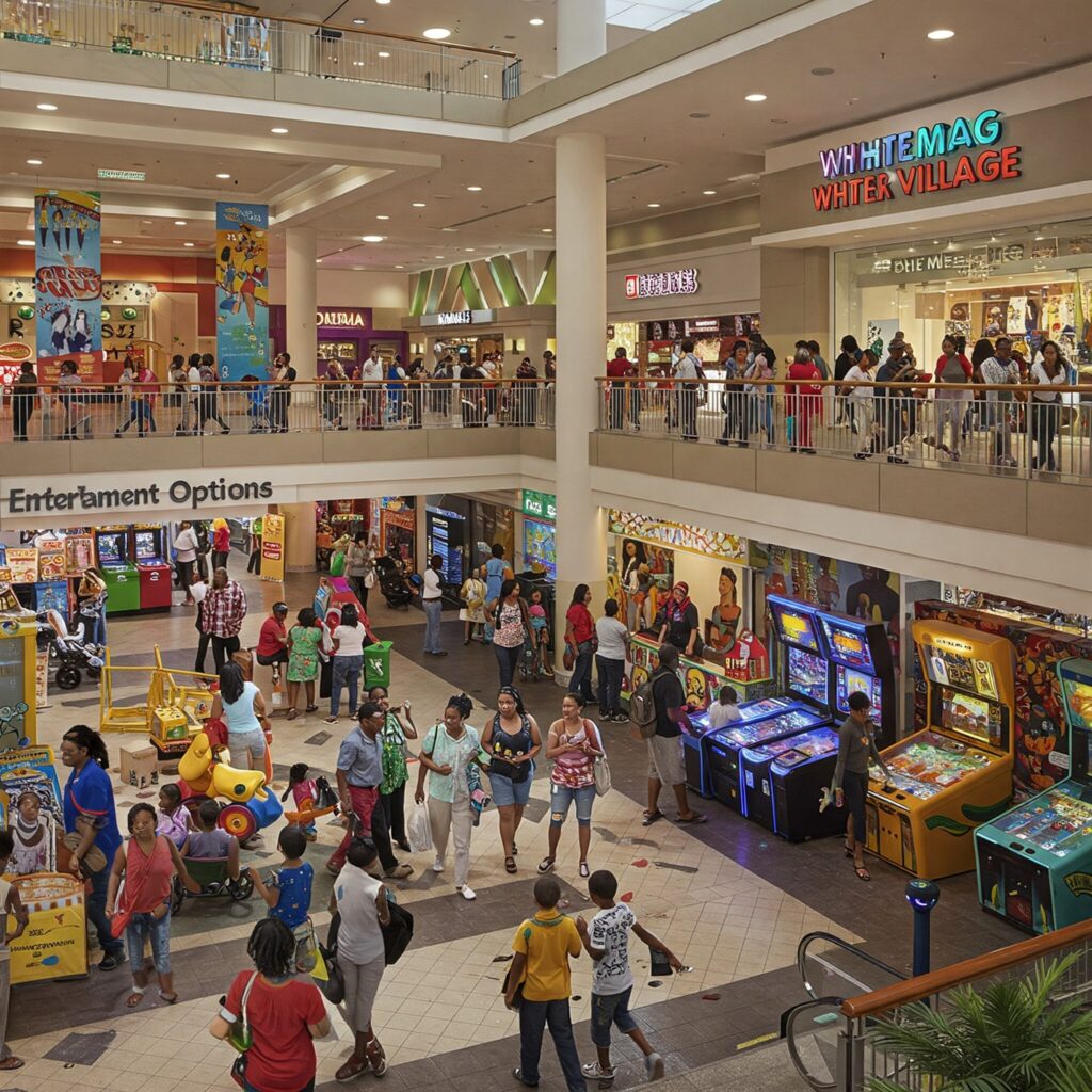 Entertainment Options Whitter Village mall jamaica