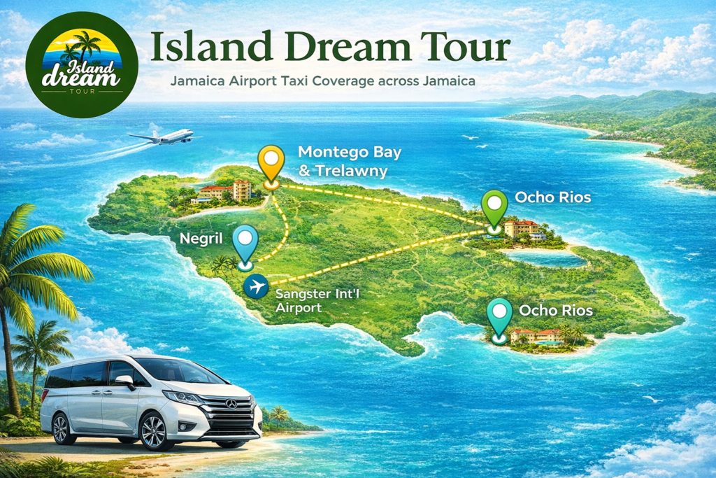Jamaica fully recovered and welcoming travelers after Hurricane Melissa with open resorts, clear roads, and calm coastal views