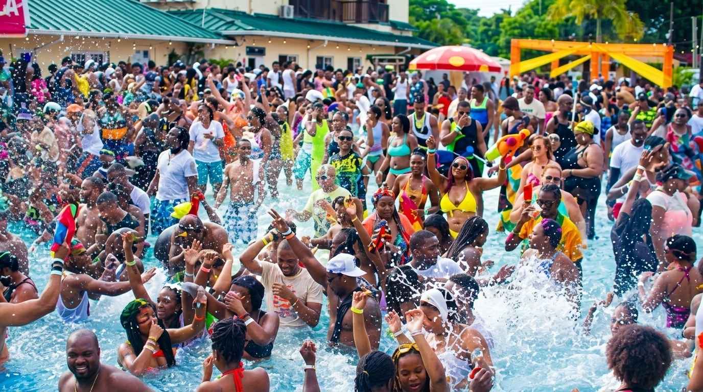Dream Weekend Jamaica Sunset Beach Party in Negril, Jamaica – DJs, dancing, families, and tropical vibes