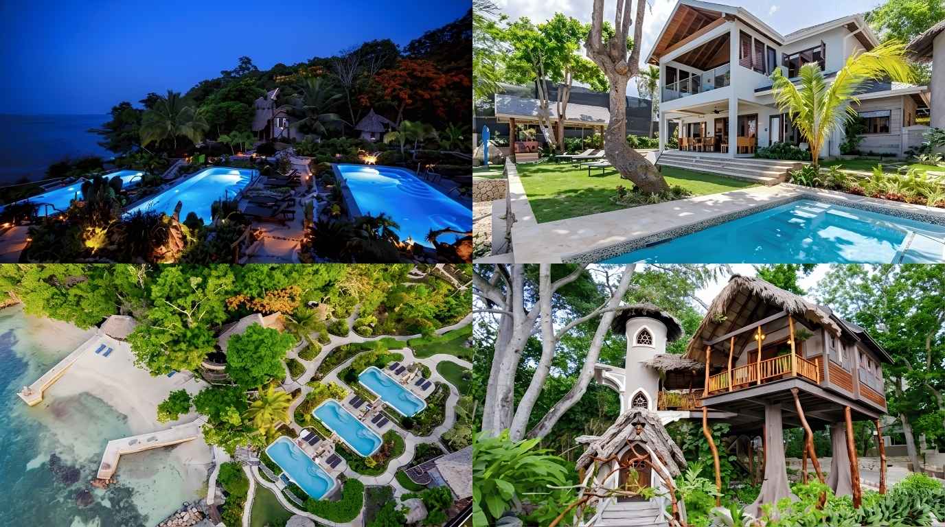 Hermosa Cove in Ocho Rios, a boutique five star resort in Jamaica with artistic villas and private pools