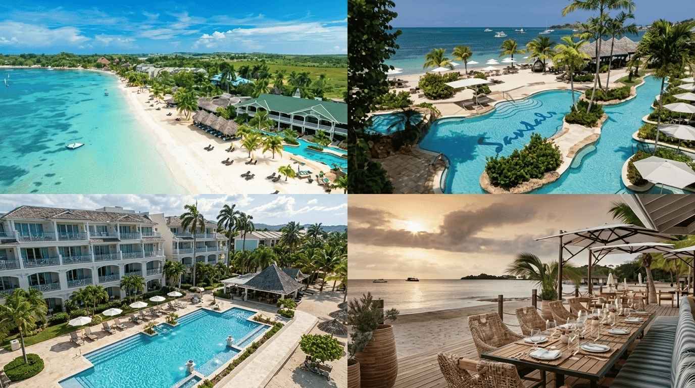 Sandals Negril, a beachfront five star resort in Jamaica offering all inclusive luxury on Seven Mile Beach