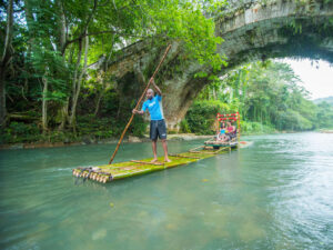 Bamboo Rafting and Catamaran Cruise